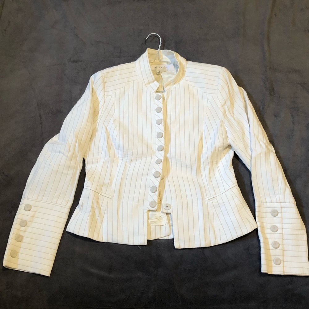 Zara linen cotton blazer